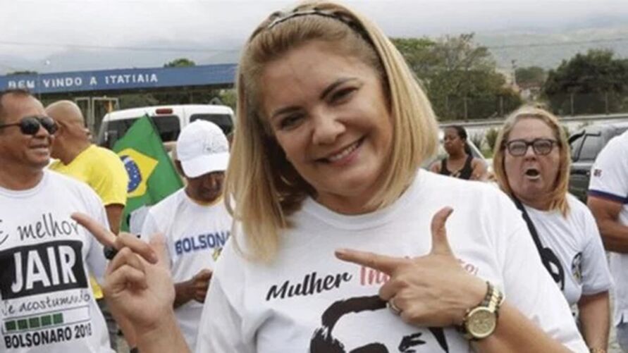 Ana Cristina Valle, ex-esposa do presidente Jair Bolsonaro