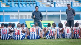 Felipe Albuquerque quando exercia o cargo de executivo de futebol no Paysandu.