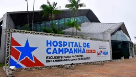 O Hospital foi aberto em 10 de abril de 2020 pelo governo estadual, inicialmente com 420 leitos exclusivos para a Covid-19 na regulação.