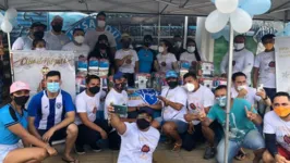 Imagem ilustrativa da notícia Paysandu entrega cestas básicas para famílias carentes