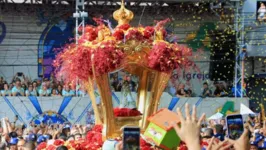 Neste ano, pela primeira vez, o Banco está patrocinando a Diretoria da Festa de Nazaré para a decoração da berlinda de Nossa Senhora de Nazaré.