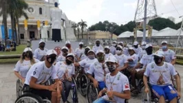 Time foi até a Basílica para agradecer a Nossa Senhora de Nazaré