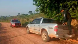A caminhonete S-10 desapareceu em Parauapebas juntamente com os cincos jovens que foram mortos no Bairro Vila Nova