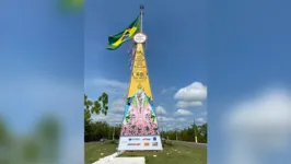 A divulgação do evento já pode ser vista na entrada da Marabá Pioneira com uma imagem de 18 metros de Nossa Senhora de Nazaré