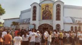 A missa e a carreata do 41º Círio de Nossa Senhora de Nazaré acontece ao vivo