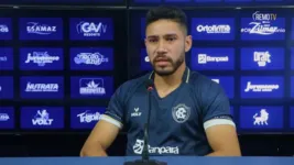 Atacante Neto Pessoa, recém contratado do Clube do Remo para a Série B.