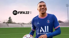 Mbappé é a capa do jogo.