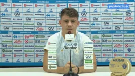 Laercio ainda não balançou as redes pelo Paysandu, mas está confiante