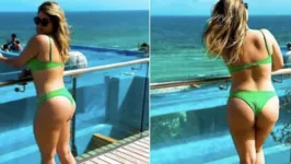 Imagem ilustrativa da notícia Renovada: Marília Mendonça esbanja beleza de biquíni 