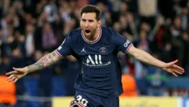 Messi balançou as redes pela primeira vez com a camisa do PSG.