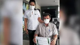 Padre Arlindo Silva Moura, de 55 anos, enfrentou por 41 dias o novo coronavírus e suas complicações