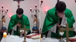 Padre Fabrício ficou conhecido nacionalmente em novembro de 2020 por um vídeo divulgado em seu Instagram.