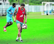 Delegação bicolor participou de treino, ontem, no estádio da Ressacada.