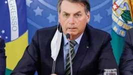 O presidente Jair Bolsonaro.