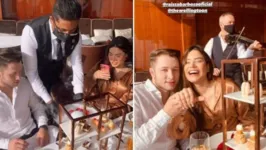 O pedido de casamento deu o que falar entre os internautas