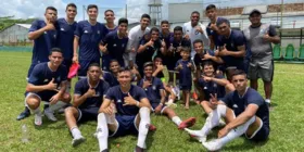 Garotos do Sub 20 comemoram o título conquistado pelo Clube do Remo.