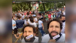 Murilo Couto excluiu o vídeo em que ironizava o Círio de Nazaré.