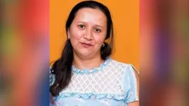 Professora Rosimeiry Santa Brígida Dias, vítima do acidente 