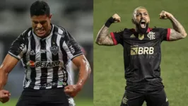 Hulk e Gabigol disputarão as semis da Copa do Brasil  e são favoritos para se encontrarem na final.