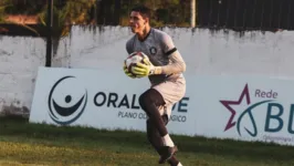 O goleiro do Leão esteve parado a mais de um mês, por conta de lesão