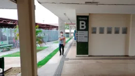 Na Faculdade Carajás praticamente não há quase ninguém procurando vacina