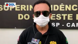 Delegado Thiago Carneiro comentou sobre os crimes e mortes que aconteceram no dia 16 de setembro em Marabá.