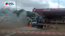 . Ainda não se sabe como começou o incêndio.