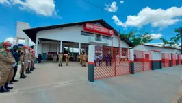 Na ocasião também foi inaugurado o Polo de Formação dos Bombeiros no município.