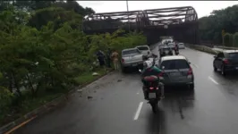 O acidente aconteceu na avenida João Paulo II, em Ananindeua.