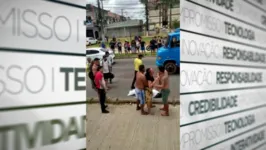 Vítima foi atropelado por um ônibus e não resistiu. 