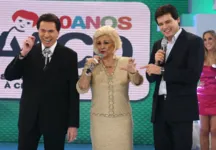 Na TV de Silvio Santos, Celso Portiolli lembrou de uma história misteriosa que viveu com Hebe.