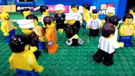 Clássico ganhou versão humorística do lego