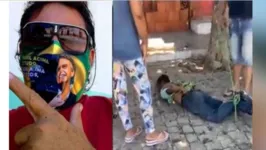 Imagem ilustrativa da notícia Vídeo: empresário espanca e amarra quilombola na rua
