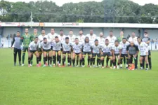 Elenco do Castanhal que esteve disputando a Série D do Brasil.