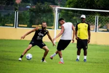 Técnico Cacaio encerra preparação para o jogo diante do Paysandu, dentro da Curuzu.