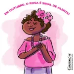 Imagem ilustrativa da notícia Rosa é sinal de alerta em outubro