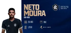 Neto Moura é o novo contratado do Clube do Remo