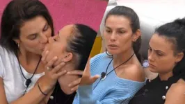 Dayane e Aline estão se curtindo na sede de A Fazenda