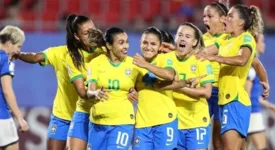 Brasil disputa primeira partida oficial após a eliminação nos jogos olímpicos de Toquio.