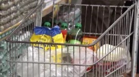 Carrinhos vazios são comuns nos supermercados atualmente