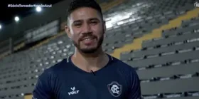 Atacante Neto Pessoa, recém contratado do Clube do Remo.