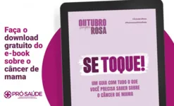 Imagem ilustrativa da notícia Pró-Saúde lança e-book gratuito sobre o câncer de mama