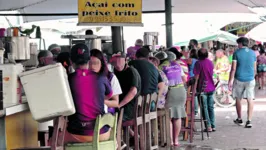 Vendedores do Ver-o-Peso lembram que o pescado vendido nas refeições do local vem de cativeiro, sem risco de doenças