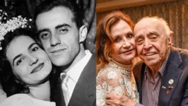 Rosamaria e o marido, o ator Mauro Mendonça, juntos há mais de 60 anos