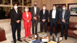 Representantes da Agropalma visitaram sede do grupo RBA, em Belém