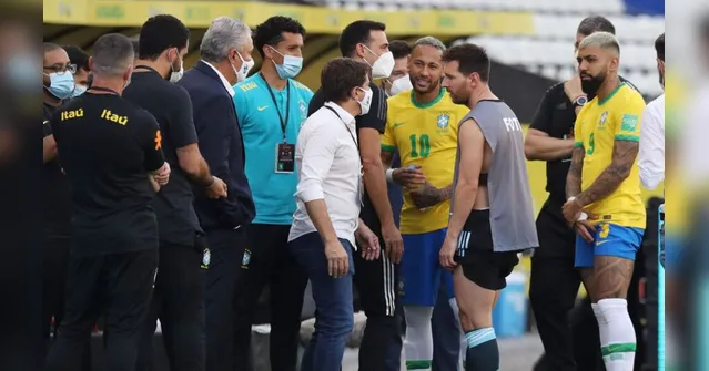 Imagem ilustrativa da notícia Fifa investiga jogo entre Brasil e Argentina