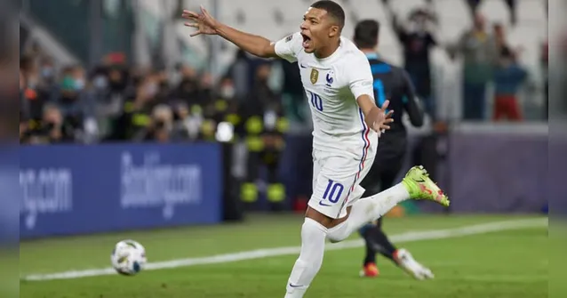 Imagem ilustrativa da notícia Vídeo: Mbappé festeja virada da França sobre a Bélgica