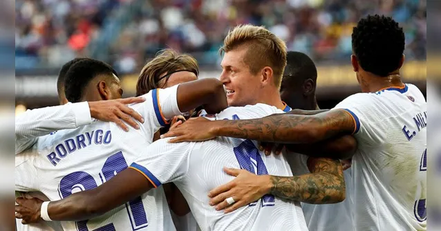 Imagem ilustrativa da notícia Real vence clássico dentro do Camp Nou e afunda Barça