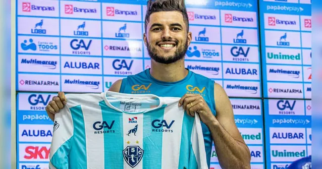 Imagem ilustrativa da notícia Atacante Tcharles se apresenta ao Paysandu para a Série C