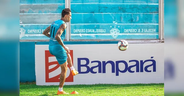 Imagem ilustrativa da notícia Atacante inicia transição e poderá ser opção no Paysandu